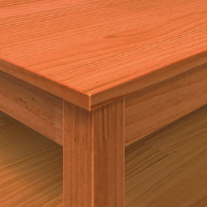 Couchtisch Kiefer Massivholz 100x100 cm
