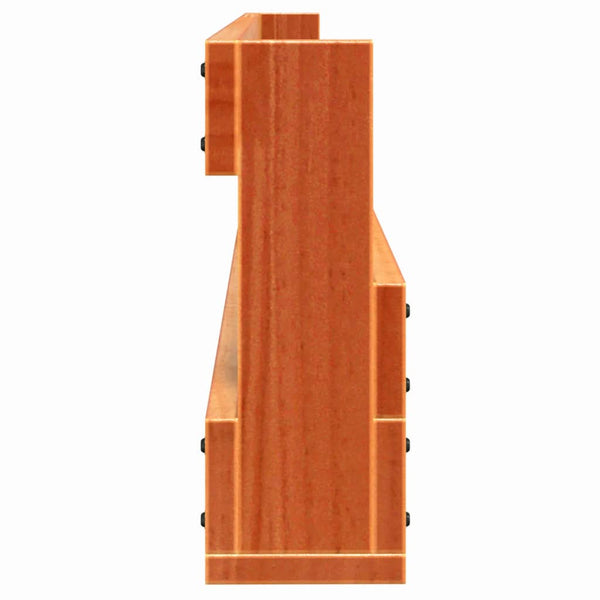 Wand Schuhregal Holz, 2er Set