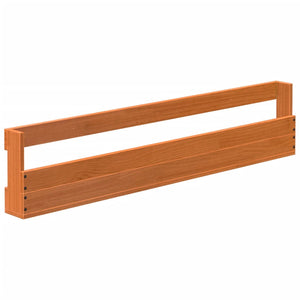 Wand Schuhregale Massivholz, 2er Set