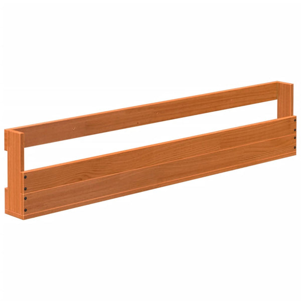 Wand Schuhregale Massivholz, 2er Set