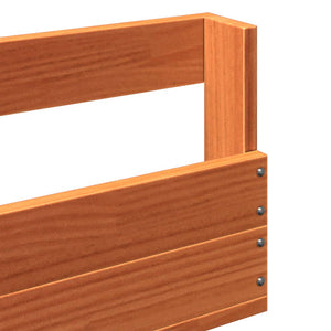 Wand Schuhregale Massivholz, 2er Set
