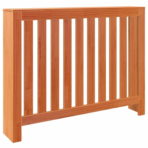 Heizkörperverkleidung Wachsbraun Massivholz 108,5cm