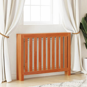 Heizkörperverkleidung Wachsbraun Massivholz 108,5cm
