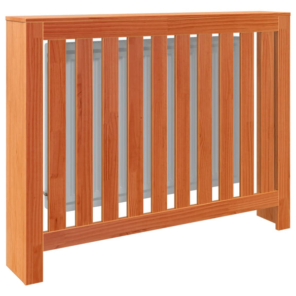 Heizkörperverkleidung Wachsbraun Massivholz 108,5cm