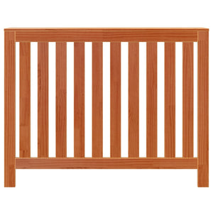 Heizkörperverkleidung Wachsbraun Massivholz 108,5cm