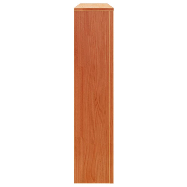 Heizkörperverkleidung Wachsbraun Massivholz 108,5cm