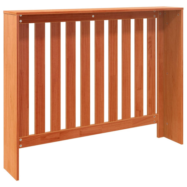 Heizkörperverkleidung Wachsbraun Massivholz 108,5cm
