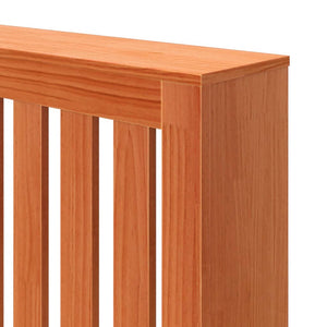 Heizkörperverkleidung Wachsbraun Massivholz 108,5cm
