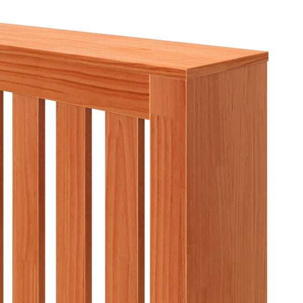 Heizkörperverkleidung Wachsbraun Massivholz 108,5cm