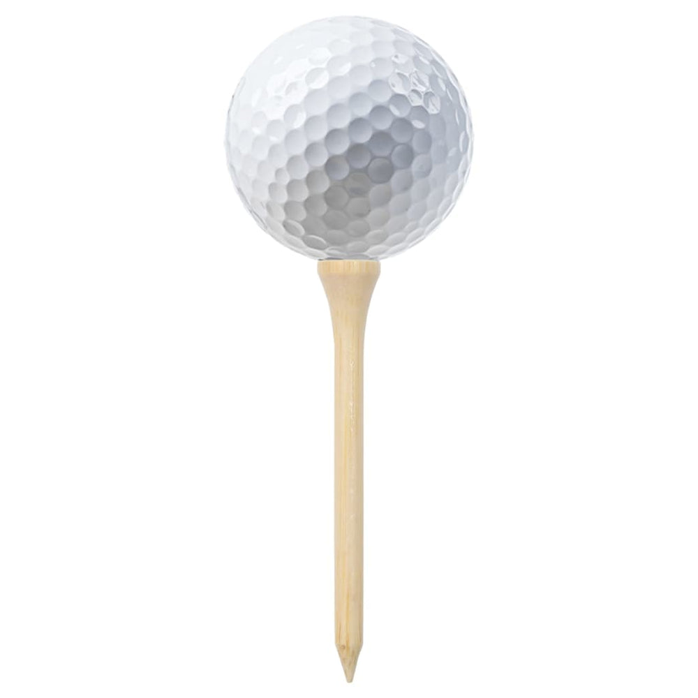 vidaXL Tees de golf 1000 pcs 83 mm Bambou