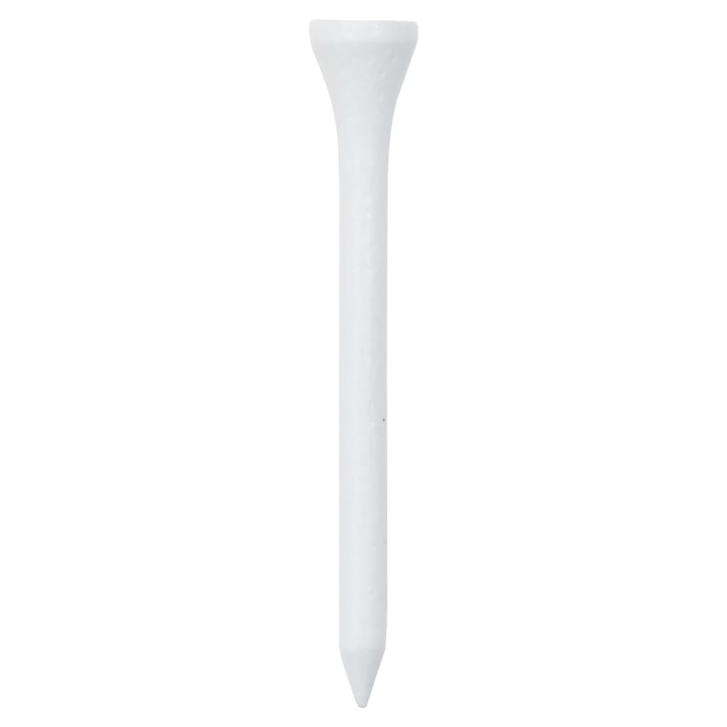 Weiße Golf Tees 83mm - 1000er Pack