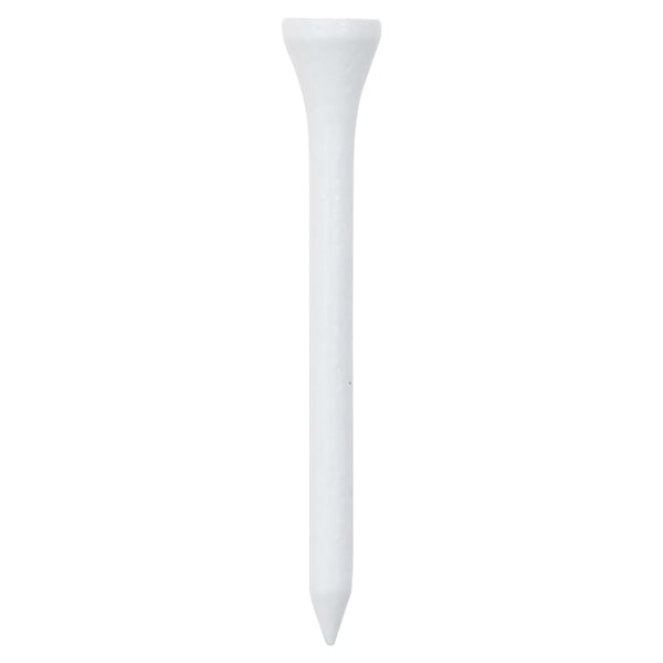 Weiße Golf Tees 83mm - 1000er Pack