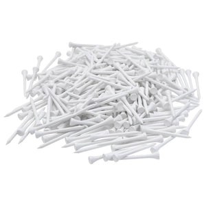 Weiße Golf Tees 83mm - 1000er Pack