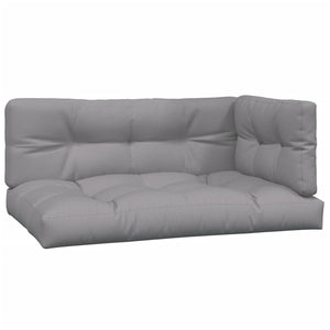 Garten Ecksofa Paletten-Set mit Kissen Akazie