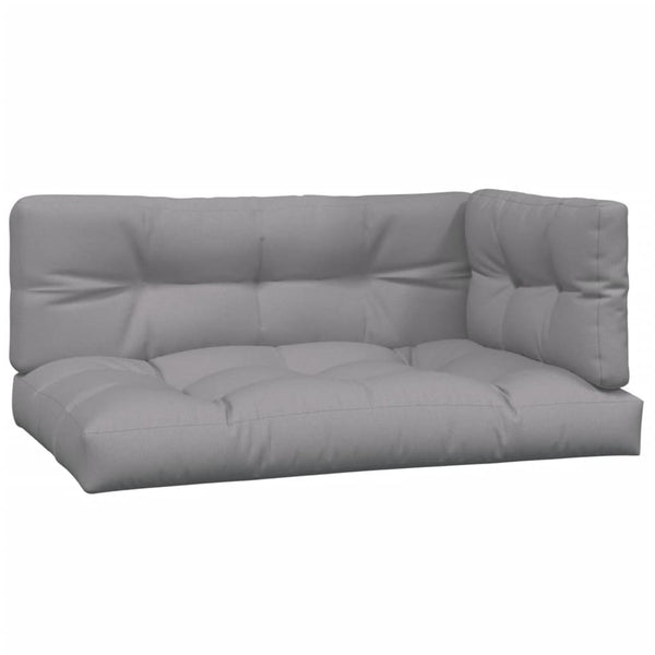 Garten Ecksofa Paletten-Set mit Kissen Akazie