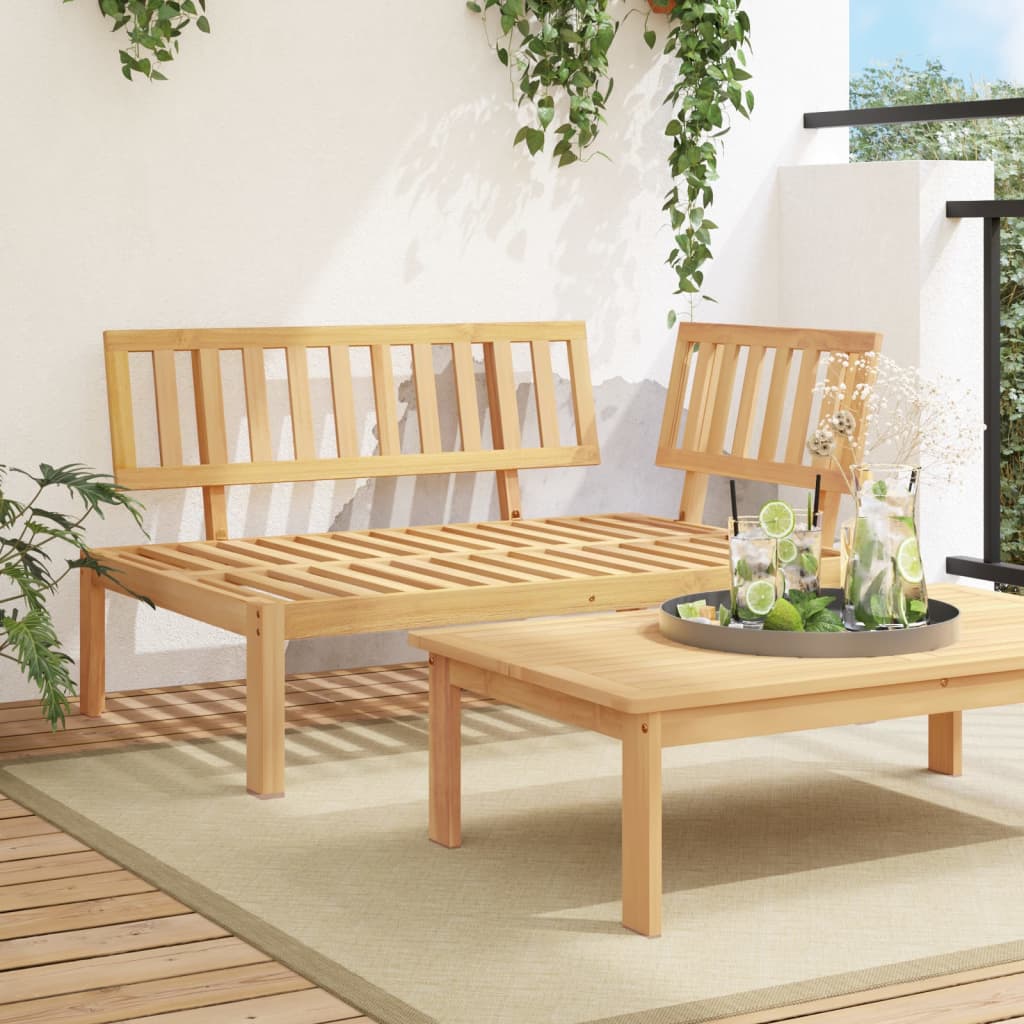 Garten Ecksofa aus Akazienholz
