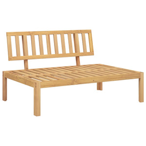 Garten Mittelsofa Akazie Massivholz