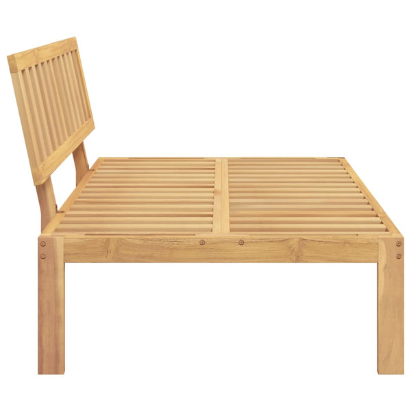 Garten Mittelsofa Akazie Massivholz