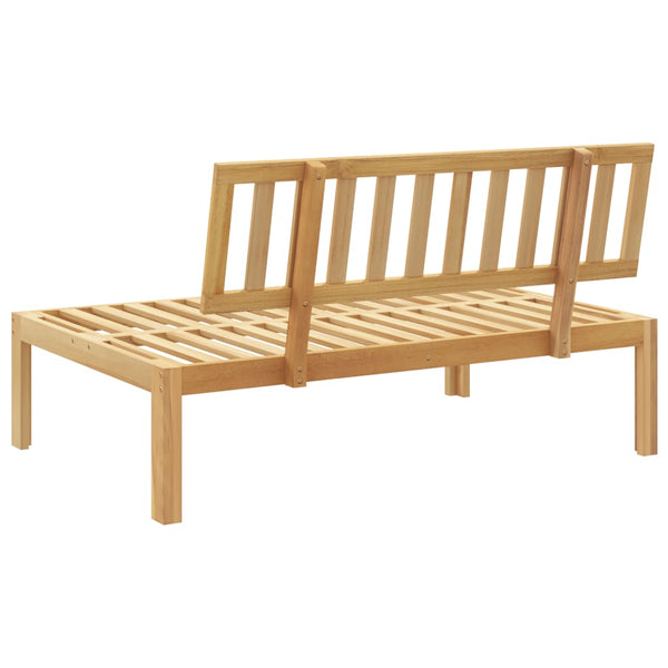 Garten Mittelsofa Akazie Massivholz