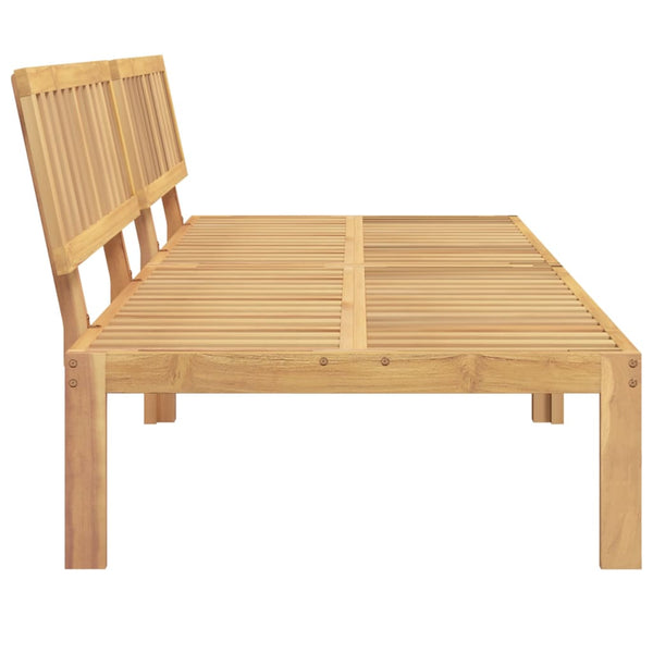 Garten Mittelsofas aus Paletten Akazie 2er Set