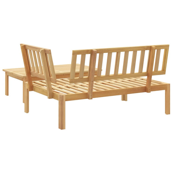 2-tlg. Paletten Garten-Sofagarnitur Akazie