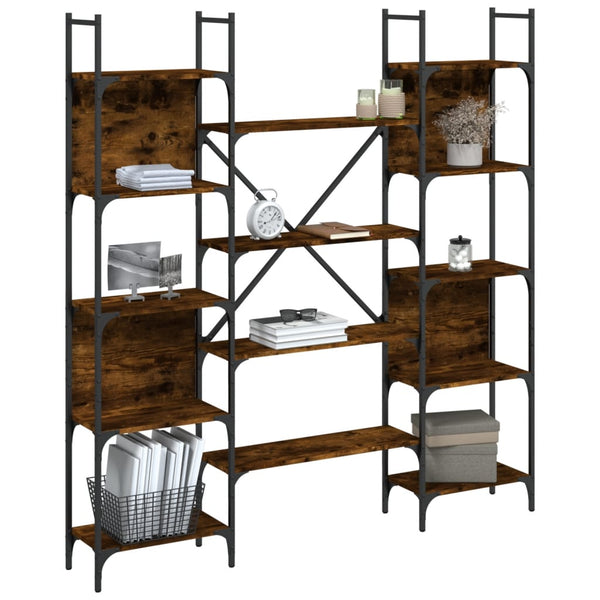 Bücherregal Räuchereiche 155,5 cm