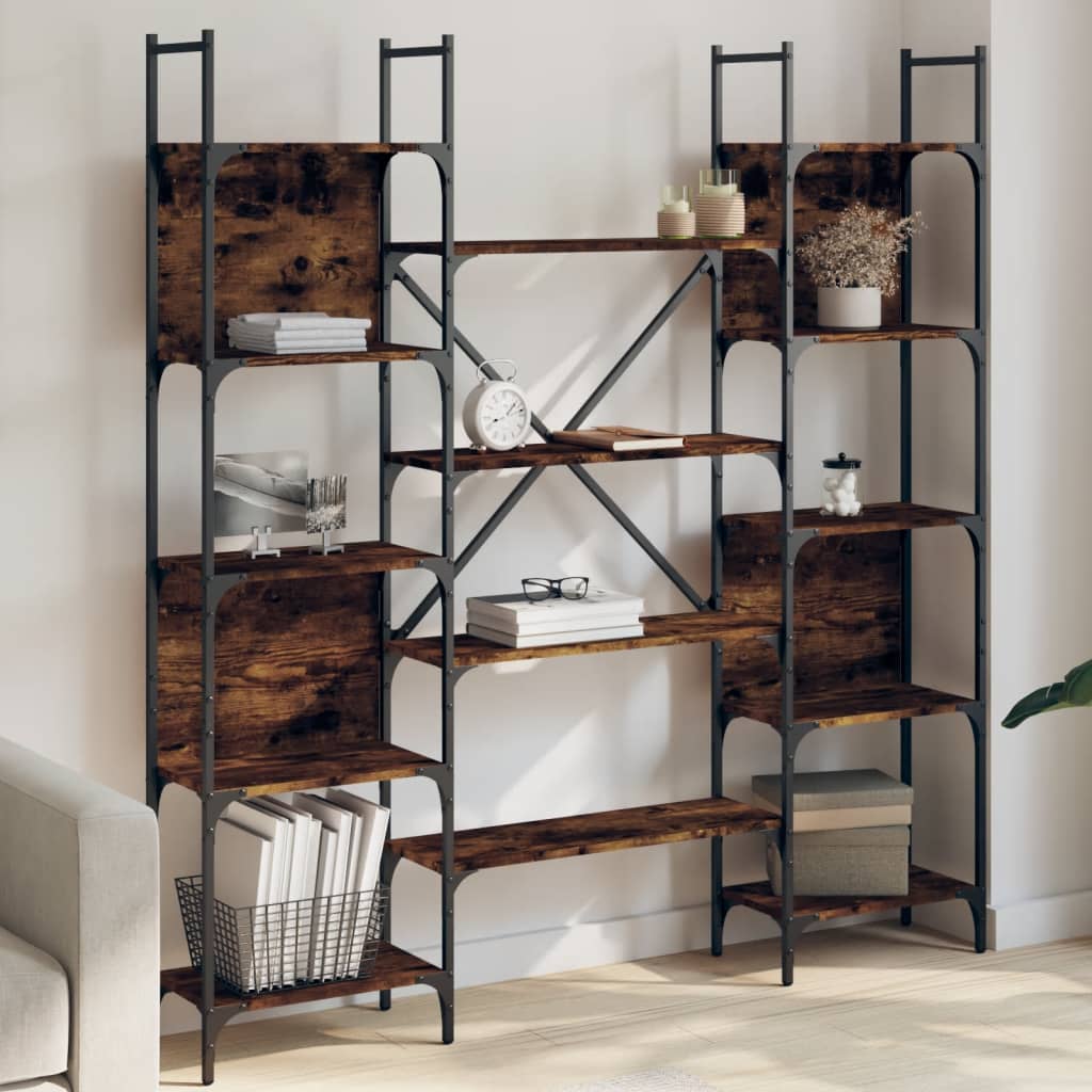 Bücherregal Räuchereiche 155,5 cm