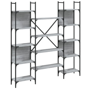 Bücherregal Grau Sonoma 155,5 cm