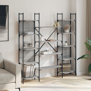 Bücherregal Grau Sonoma 155,5 cm
