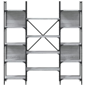 Bücherregal Grau Sonoma 155,5 cm