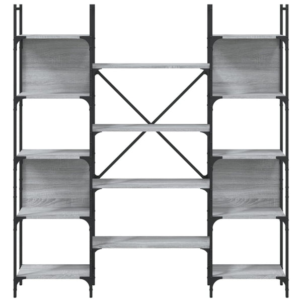 Bücherregal Grau Sonoma 155,5 cm