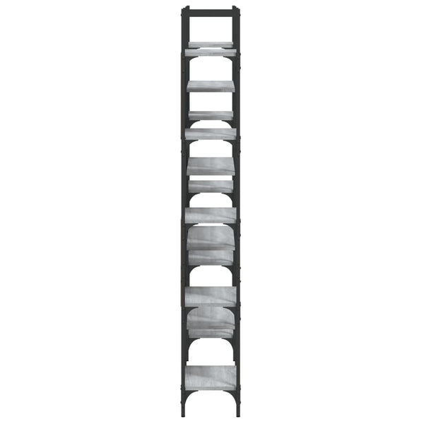 Bücherregal Grau Sonoma 155,5 cm