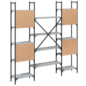 Bücherregal Grau Sonoma 155,5 cm