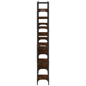 Bücherregal Braun Eichen-Optik 166,5 cm