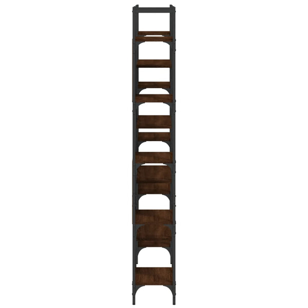 Bücherregal Braun Eichen-Optik 166,5 cm