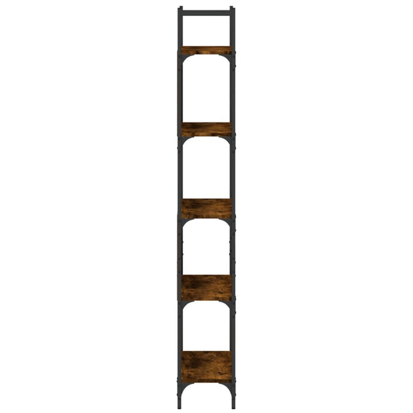 Bücherregal Räuchereiche, 5 Böden