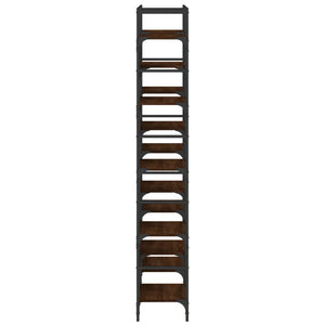 Bücherregal Braun Eichenoptik