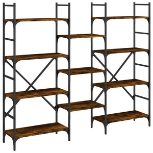 Bücherregal Räuchereiche 160 cm