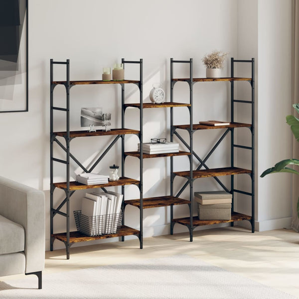 Bücherregal Räuchereiche 160 cm