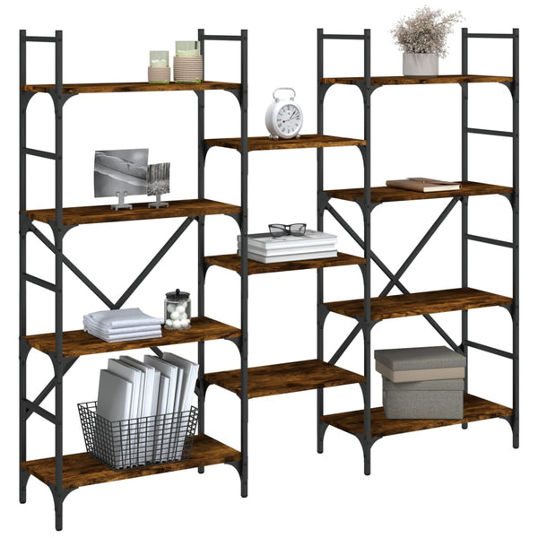 Bücherregal Räuchereiche 160 cm