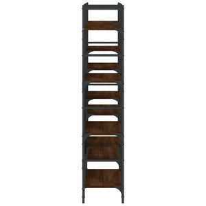 Bücherregal Braun Eichenoptik 160 cm