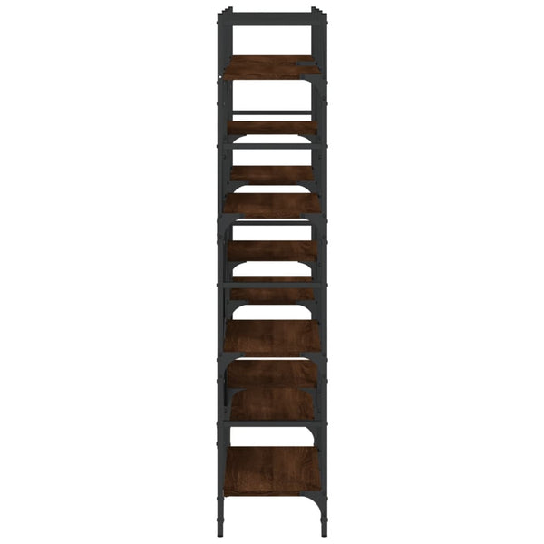 Bücherregal Braun Eichenoptik 160 cm