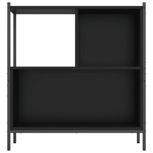 Schwarzes Bücherregal 72x28x77,5 cm