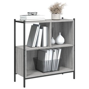 Bücherregal Grau Sonoma 72x28x77,5 cm