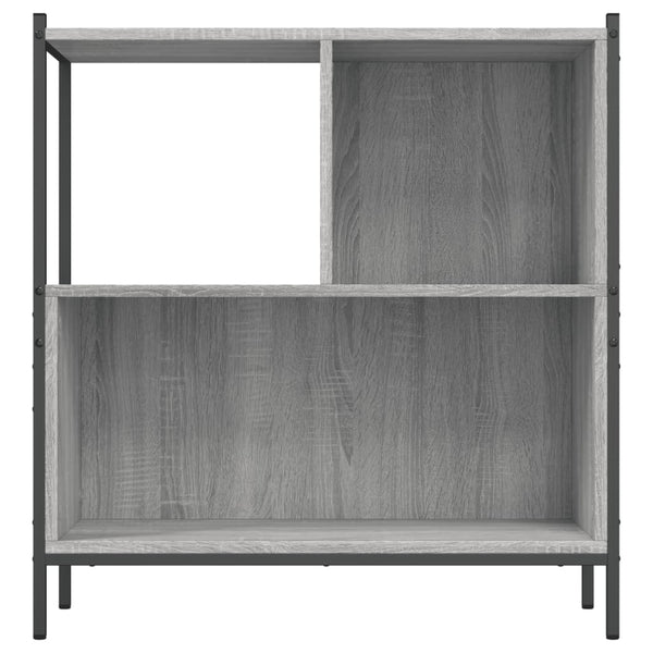 Bücherregal Grau Sonoma 72x28x77,5 cm