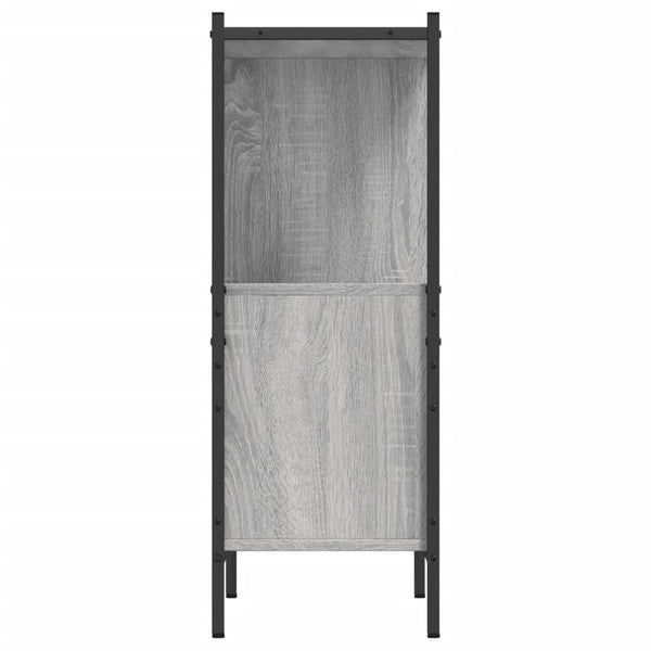 Bücherregal Grau Sonoma 72x28x77,5 cm