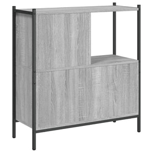 Bücherregal Grau Sonoma 72x28x77,5 cm