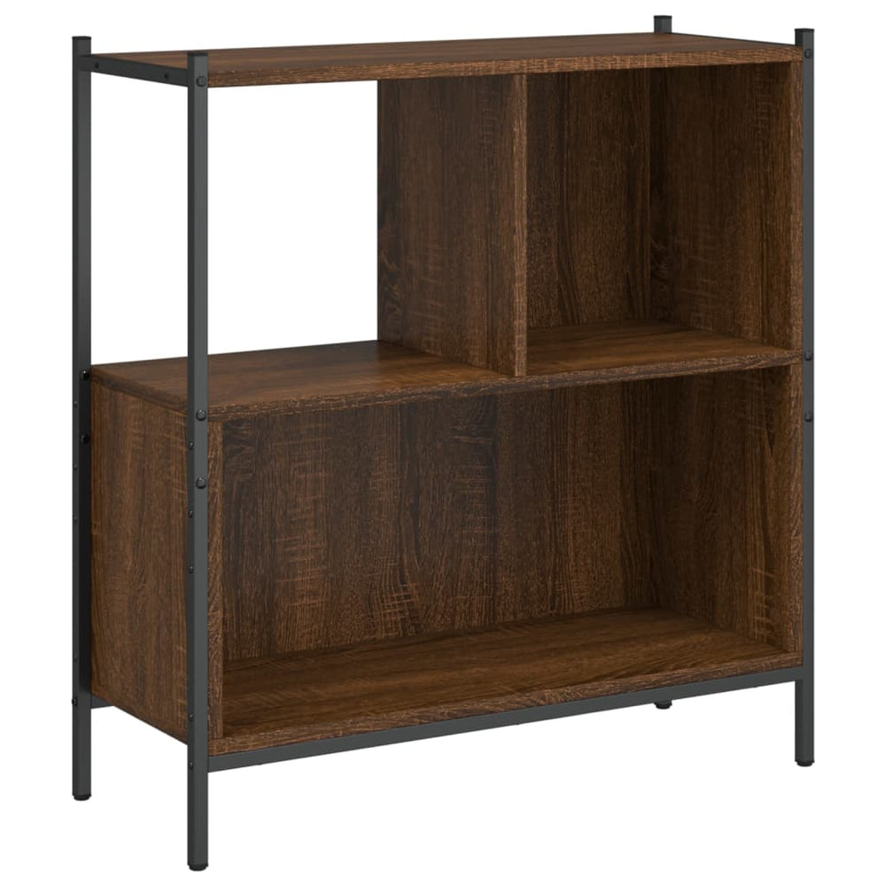 vidaXL Bibliothèque Chêne marron 72x28x77,5 cm Bois d'ingénierie