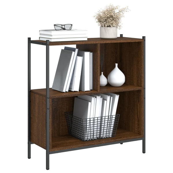 Bücherregal Braun Eichenoptik 72 cm