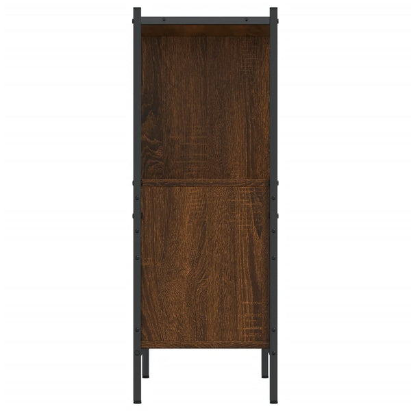Bücherregal Braun Eichenoptik 72 cm